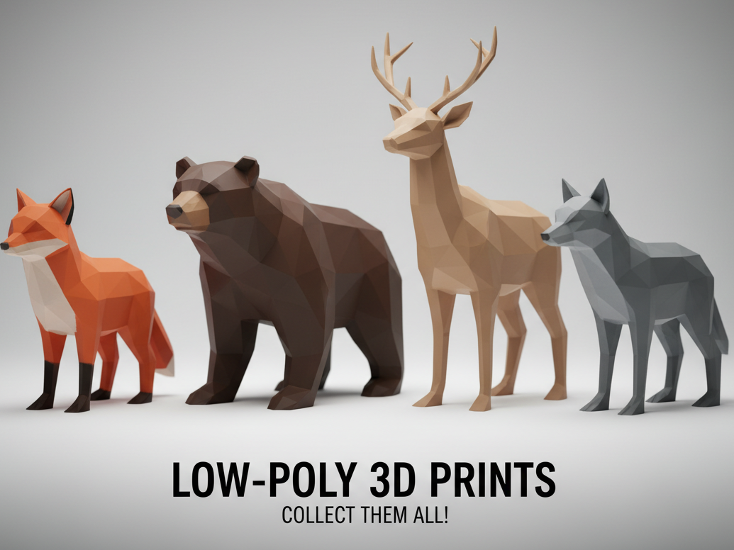 Low Poly Tier Set 