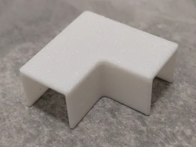 Cable Duct 10x10 90° Corner