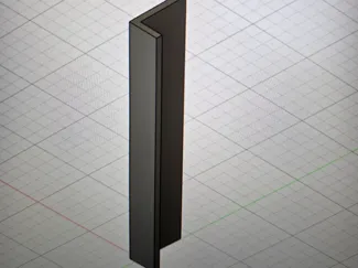 equerre de centrage pour laser 