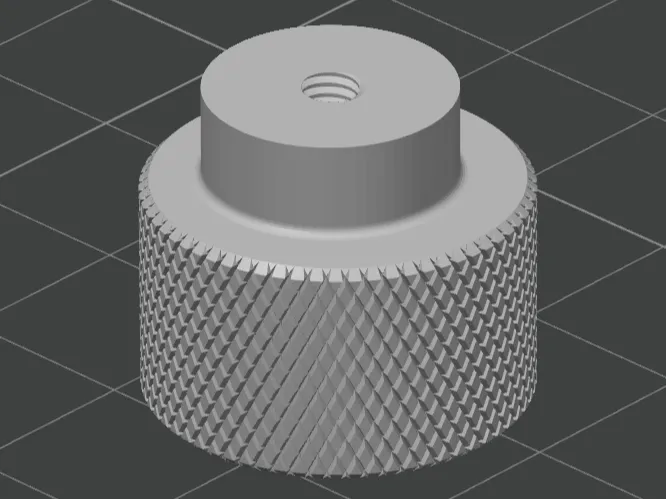 Knurled Knob for M3 Bolt