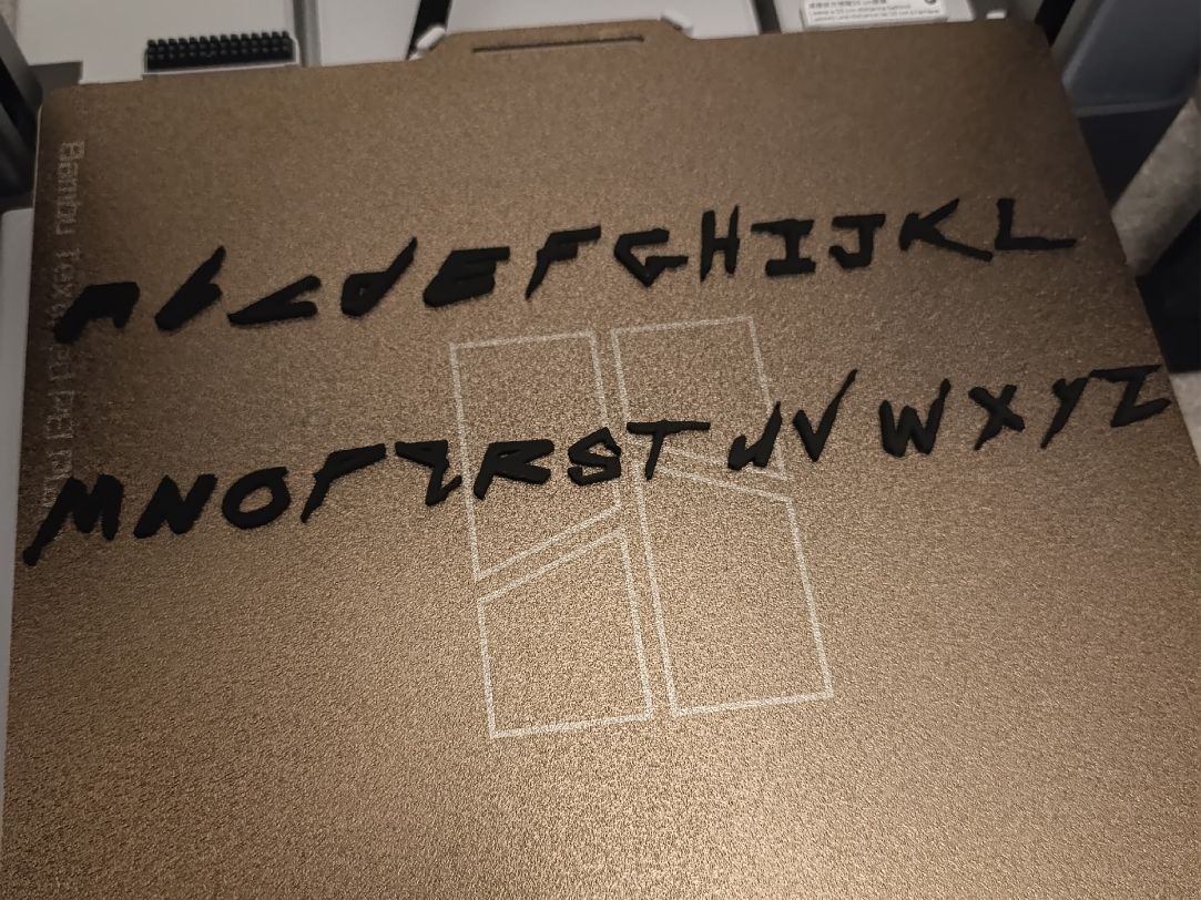Cyberpunk 3D Alphabet Pack (Arachne Optimized)