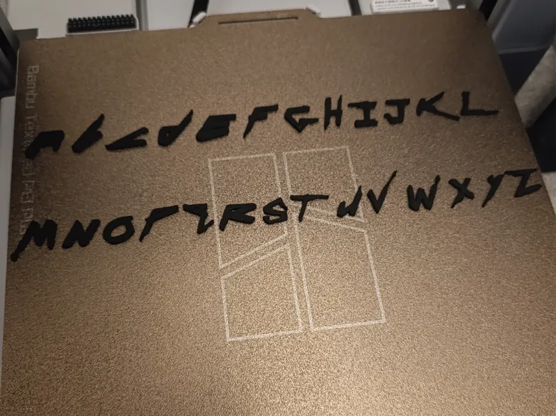 Cyberpunk 3D Alphabet Pack (Arachne Optimized)