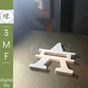 Accesorio para sujetar ligas de cabello: Letters A, E, H, K & S Hair Tie Holder — vista de referencia 3