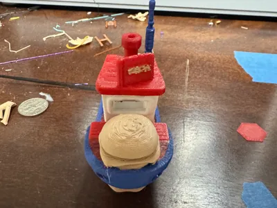 Benchy MURICA Edition Cheeseburgers,Fries& Freedom