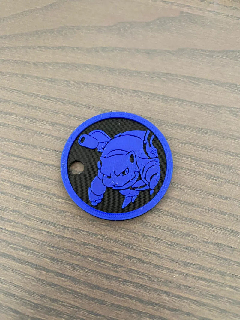 Blastoise Keychain