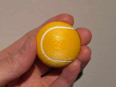 Tennis Ball Fridge Magnet
