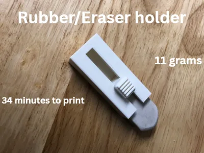Rubber/Eraser holder