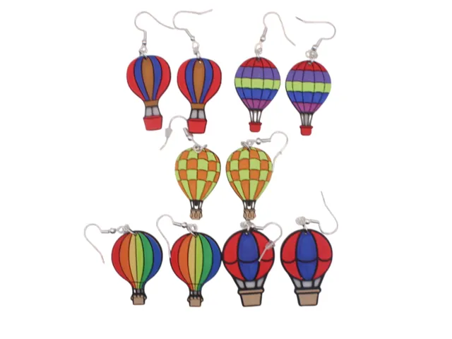 Hot air balloon Earrings