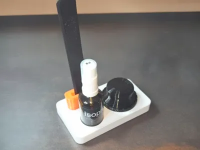 Build Plate Cleaner+Bottle+Scraper Holder