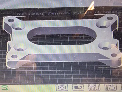 HOLLEY 2600 BASE PLATE