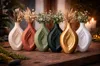 Leaf Vase – Moderne Design-Vase im Blatt-Look 15cm 