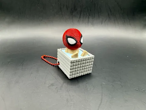 Objeto manipulable: Spider-Man Bath Fidget Clicker (Brand New Day) — referencia de MakerWorld