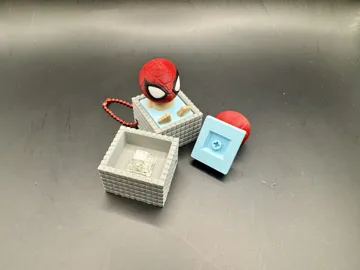 Objeto manipulable: Spider-Man Bath Fidget Clicker (Brand New Day) — vista de referencia 3