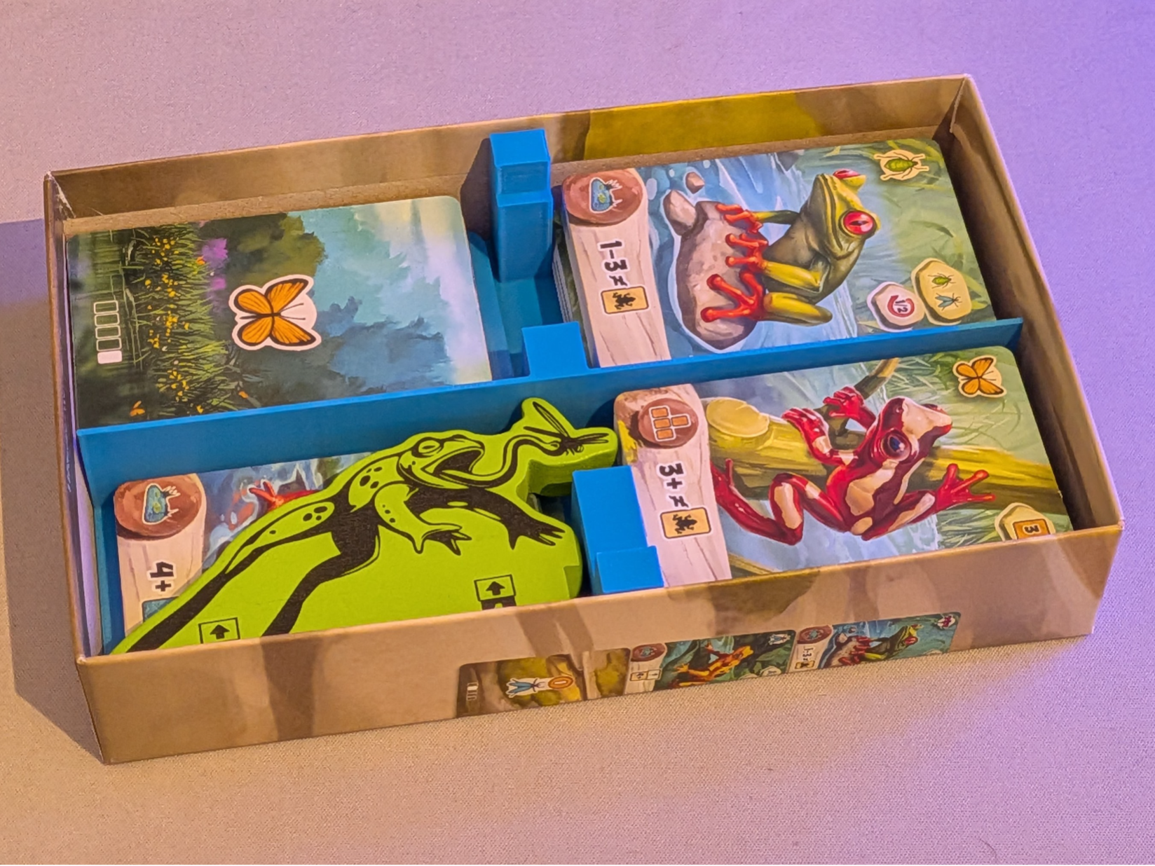 Froschreich Insert mit Promo Frosch / Pondscape 