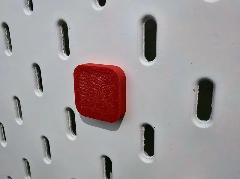 Ikea Skadis Magnetic Knob - parametric!