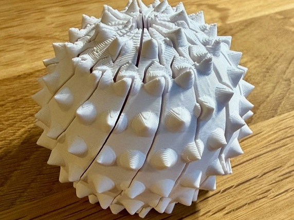 Fidget Twist Spiky Ball