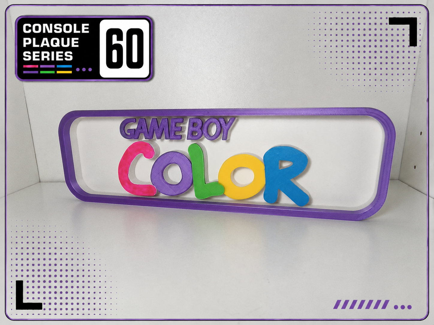 Console Logo Plaque - Game Boy Color