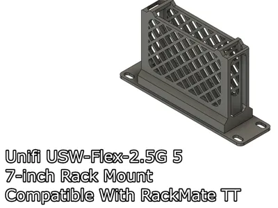 7-inch mounts (RackMate TT) | Collection - MakerWorld: Download