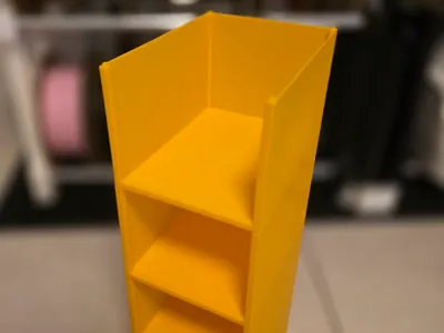 Stackable boxes, low filament usage