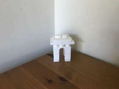 2x scale L3go Arc de Triomphe
