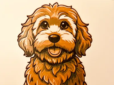 Labradoodle HueForge
