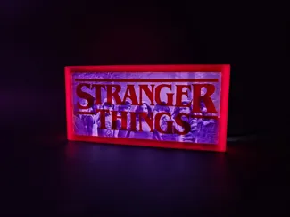 Stranger Things Litofania LightBox