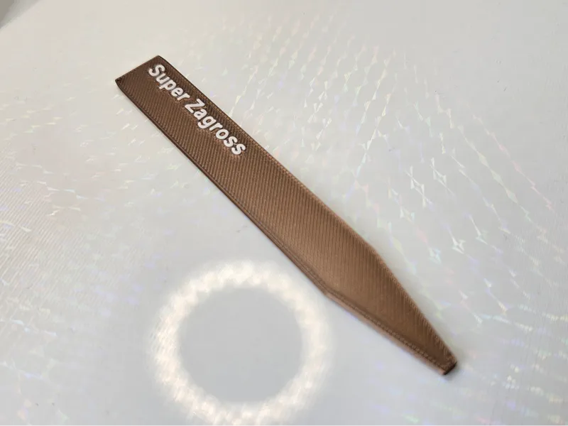 Planter name tag - with and without text