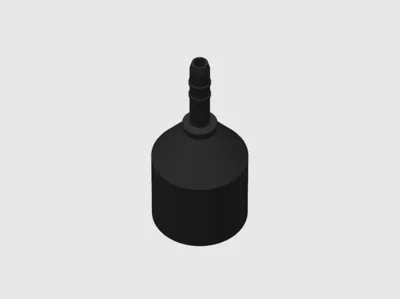 G 1/2 female thread to micro drip 4.6 mm adapter