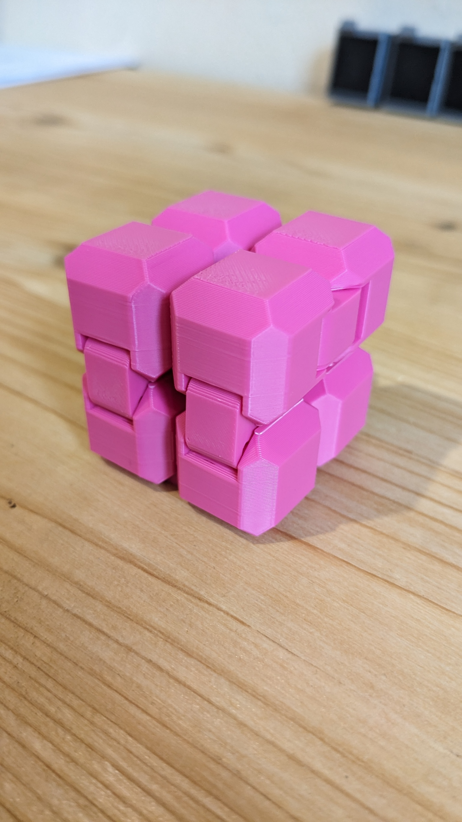 Miniatura 5 do modelo 3D Infinity Cube Fidget Toy