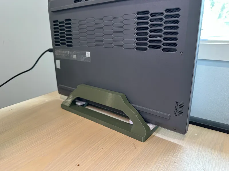 Gaming laptop virtical stand heavy duty