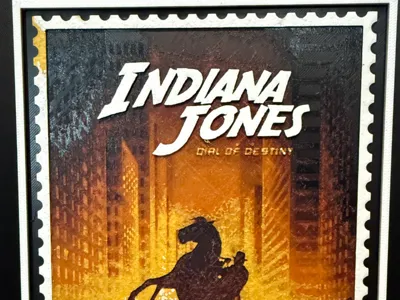 Hueforge Indiana Jones Retro