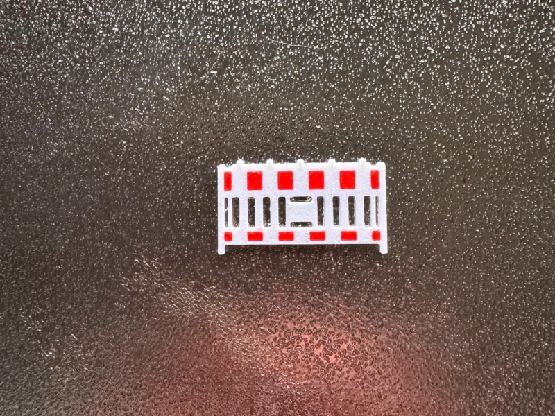 Schrankenzaun H0