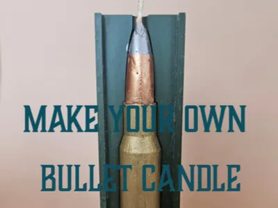 50 cal bullet candle mold