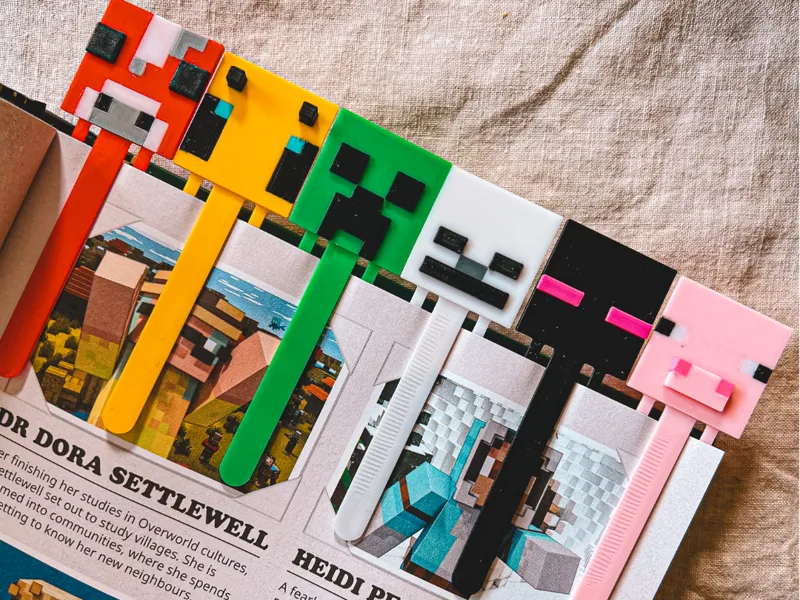 Minecraft Bookmark Collection