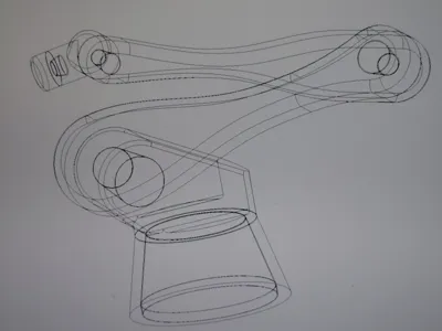 Robot Arm with Taper Lock Joints - Education