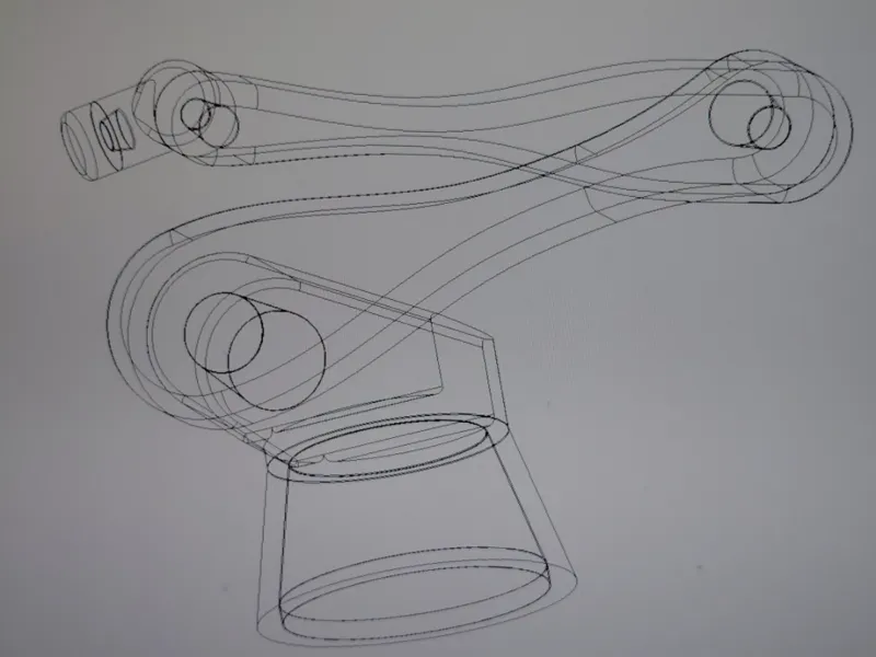 Robot Arm with Taper Lock Joints - Education
