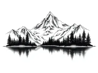 Mountain lake 2