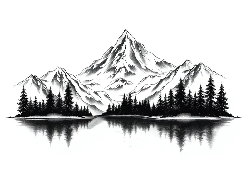 Mountain lake 2
