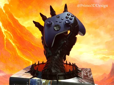 Sauron's Hand from Lord of the Rings Gamepad Stand