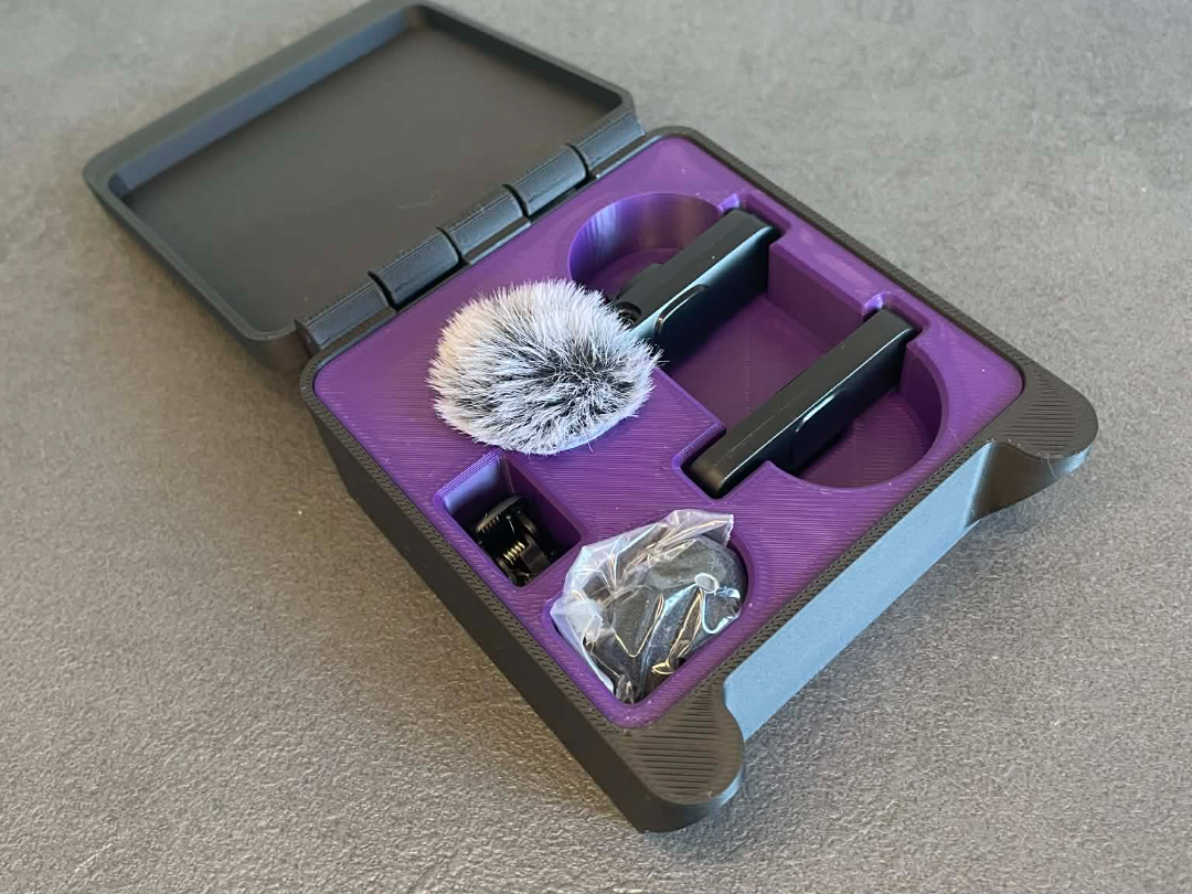 iPhone Mic Storage Case for TikTok Setup