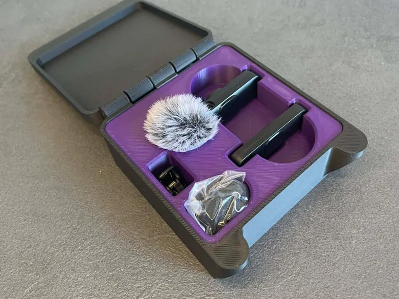iPhone Mic Storage Case for TikTok Setup