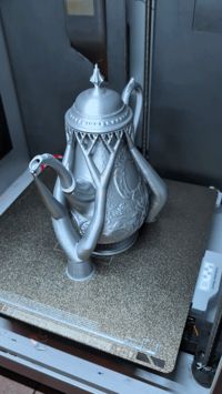 EFT Antique Teapot 0.2mm layer, 2 walls, 6% infill, 8in tall