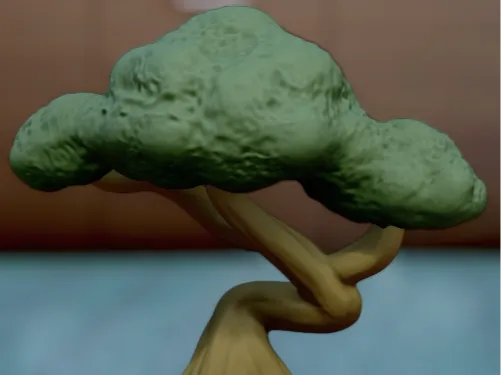 Bonsai Tree with Demogorgon 