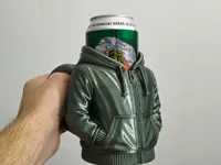 Porte-canette/chope en forme de sweat à capuche — photo 2