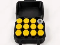 (12) 3ml vials (diameter 16mm, height 38.1mm)