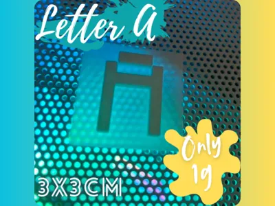 Letter A (Minecraft style)