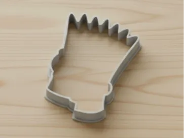 Bart Simpson Cookie Cutter