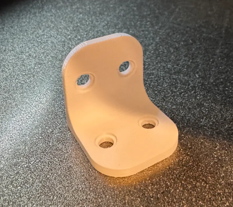 Curved 90 Degree 30mm Bracket