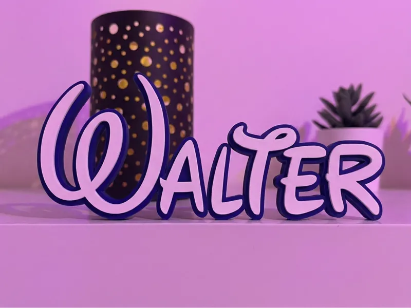 Walter - Stile Disney per Camerette e Decorazioni