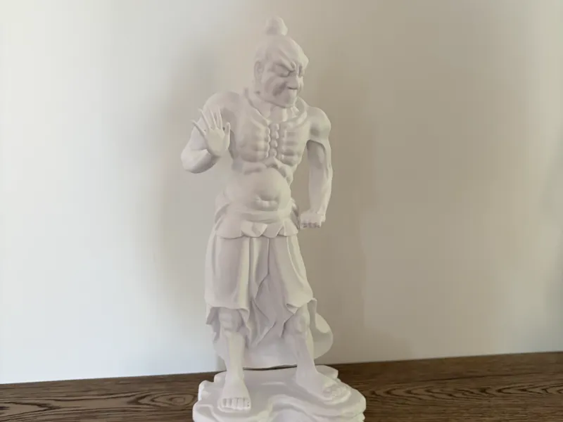 Niō Guardian (Ungyō) – Kamakura Temple Statue